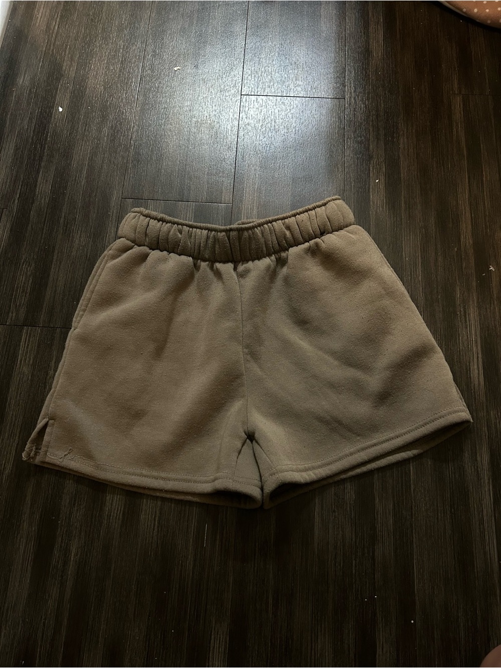 brown lounge shorts
